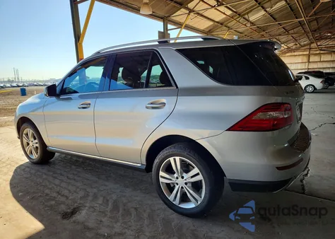 2013 Mercedes-Benz Ml 350 from USA, damaged, VIN 4JGDA5JB9DA161633